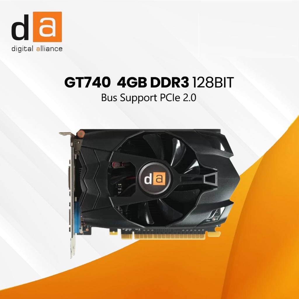 GT 740 Digital Alliance GT740 4GB DDR3 128Bit Garansi Resmi