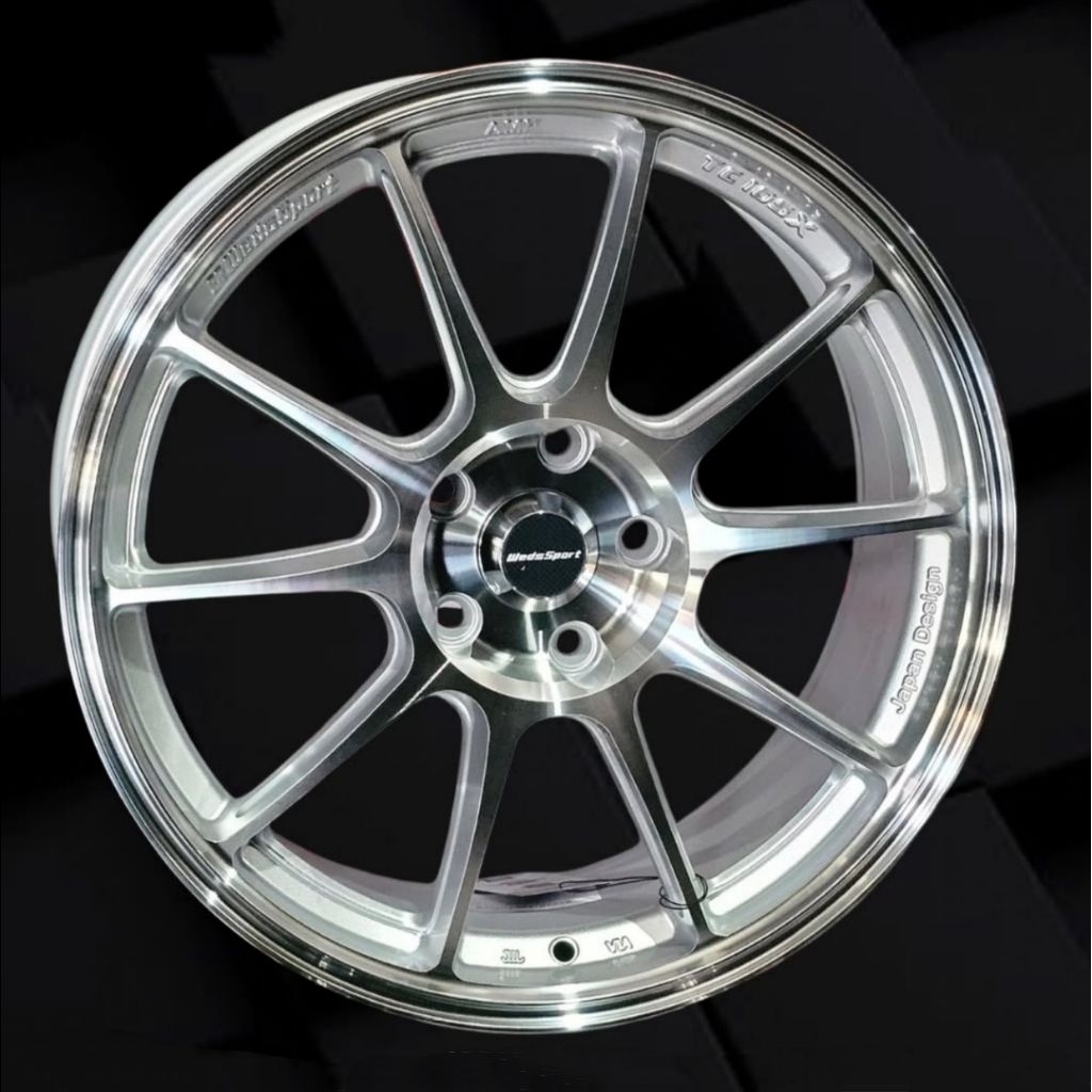 velg TC105X YUSTA FLOW FORMING r18 lebar 8,5 pcd 5x114,3 et 42 velg mobil ring 18 pnp mobil r18 rebo