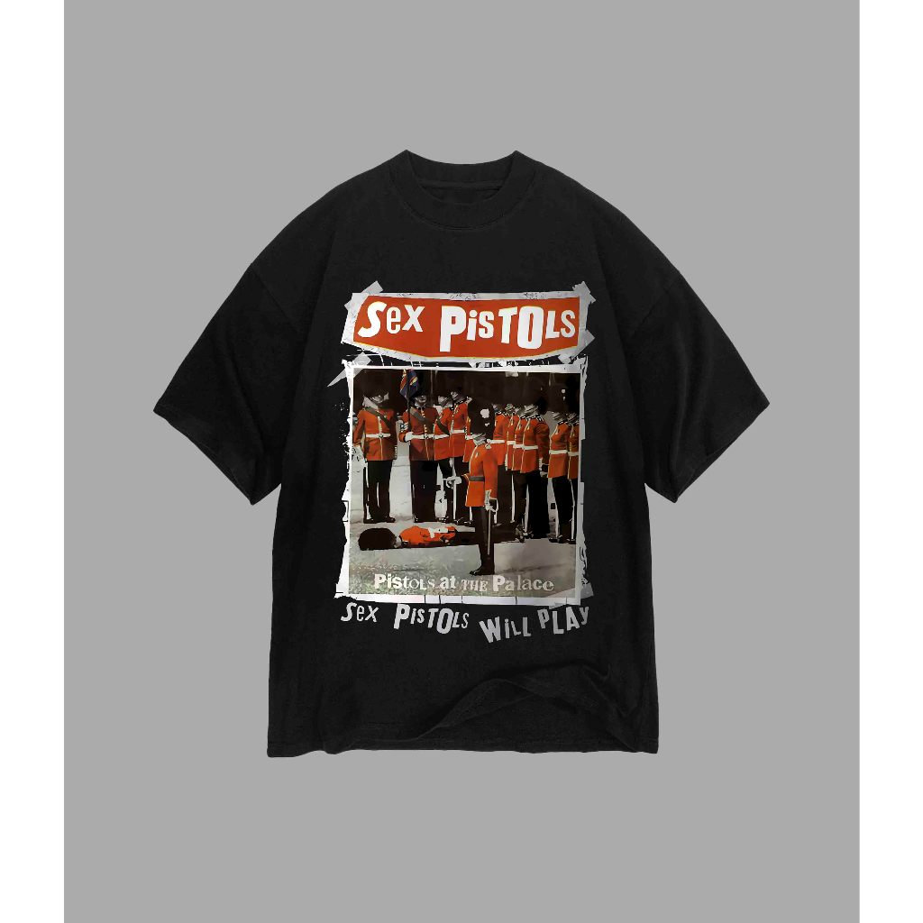 Kaos Band Sex Pistols - Pistols At The Palace | T-shirt Sex Pistols Will Play