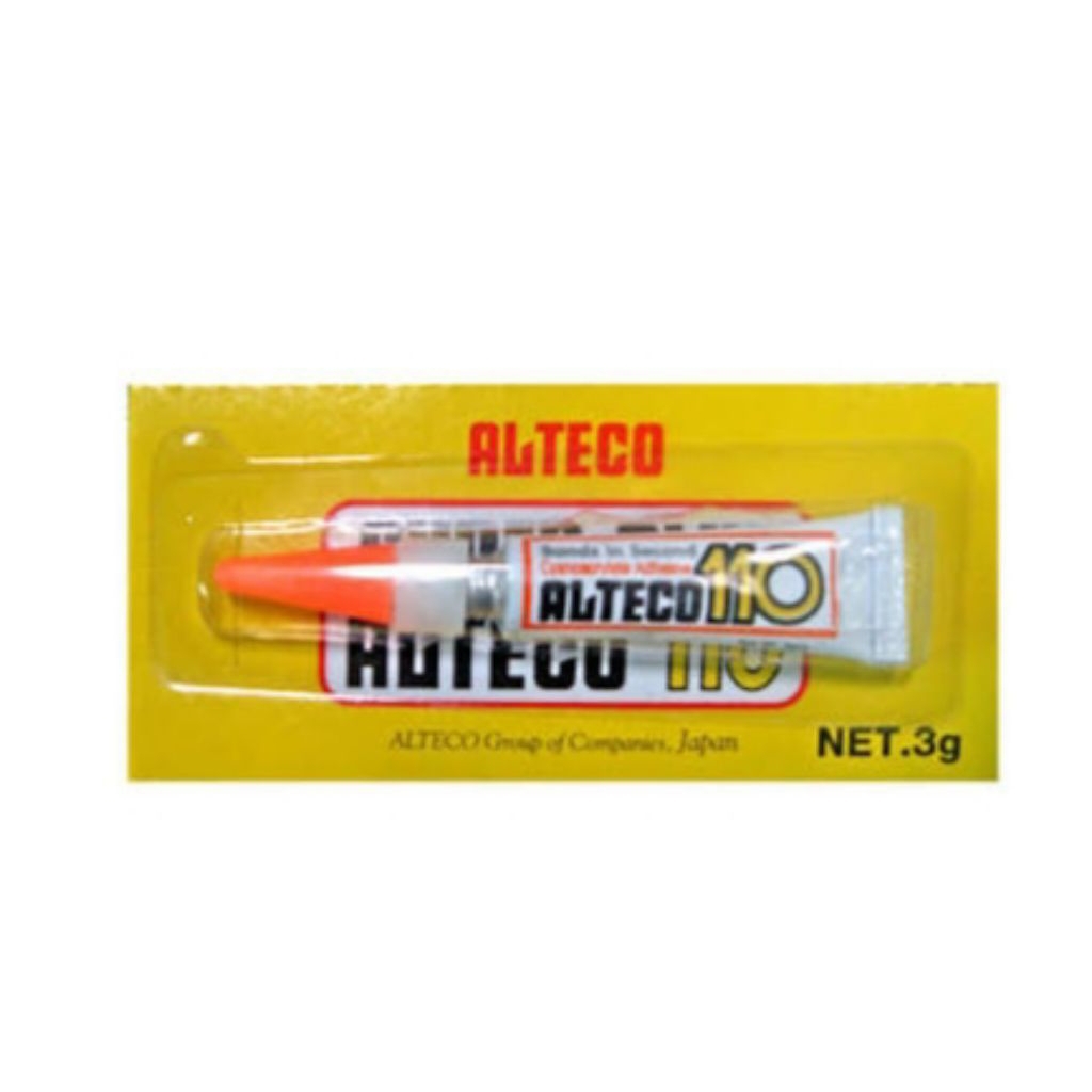 Lem Super Glue Alteco 3 Gram - Rekat Kuat, Aman, Praktis