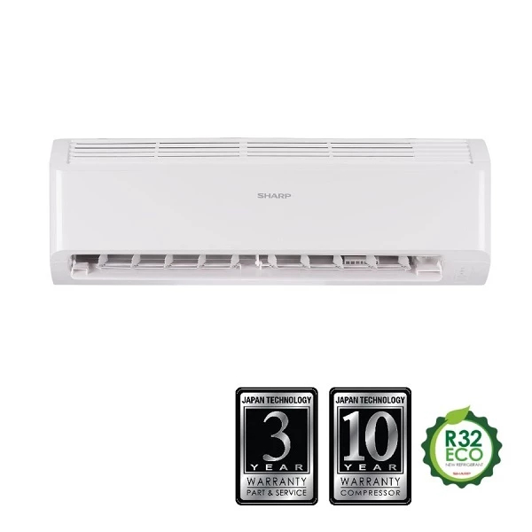 AC SHARP AH-X6BEY AC SPLIT 1/2 PK INVERTER GARUDA SERIES LOW WATT