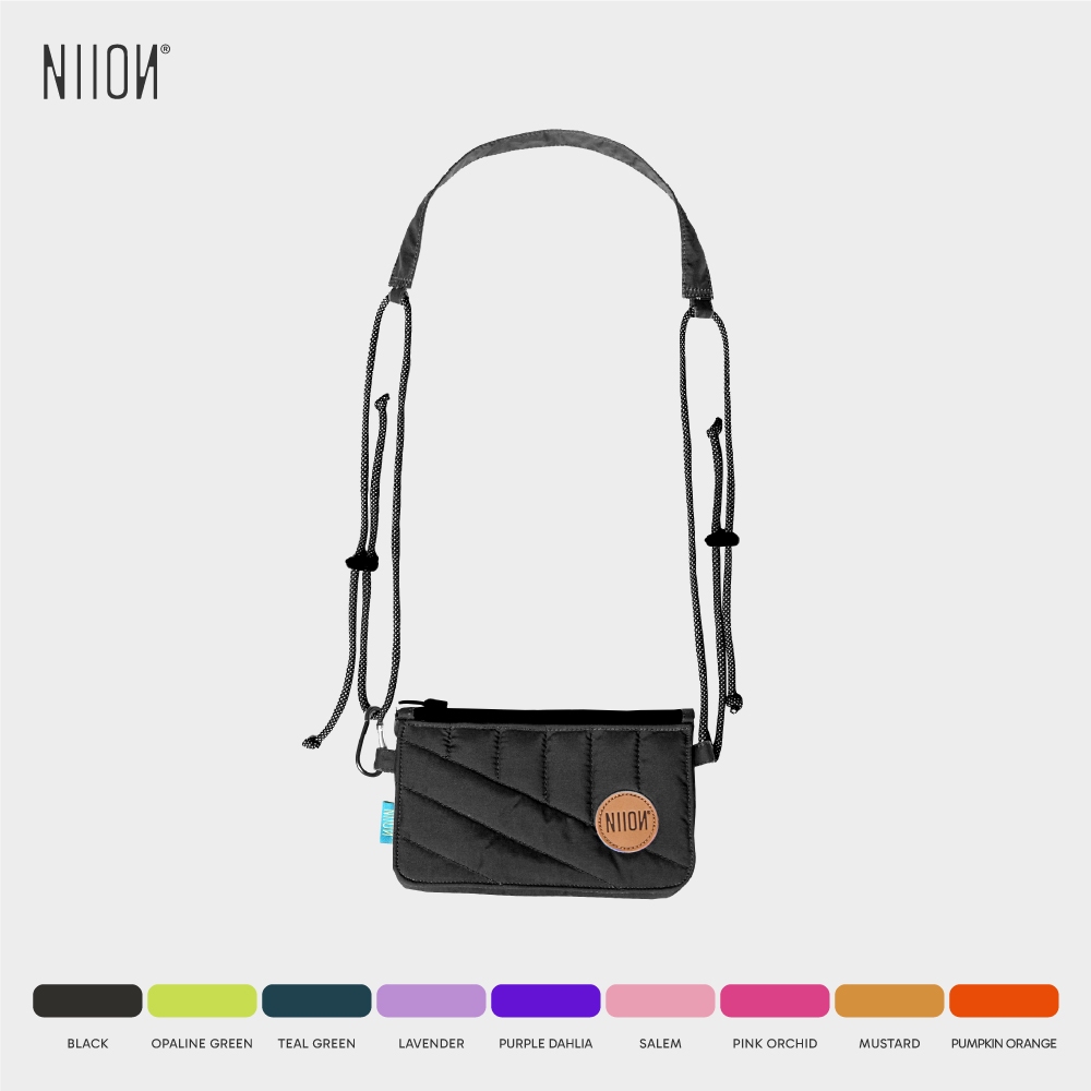 NIION LIZY SLING BAG BLACK