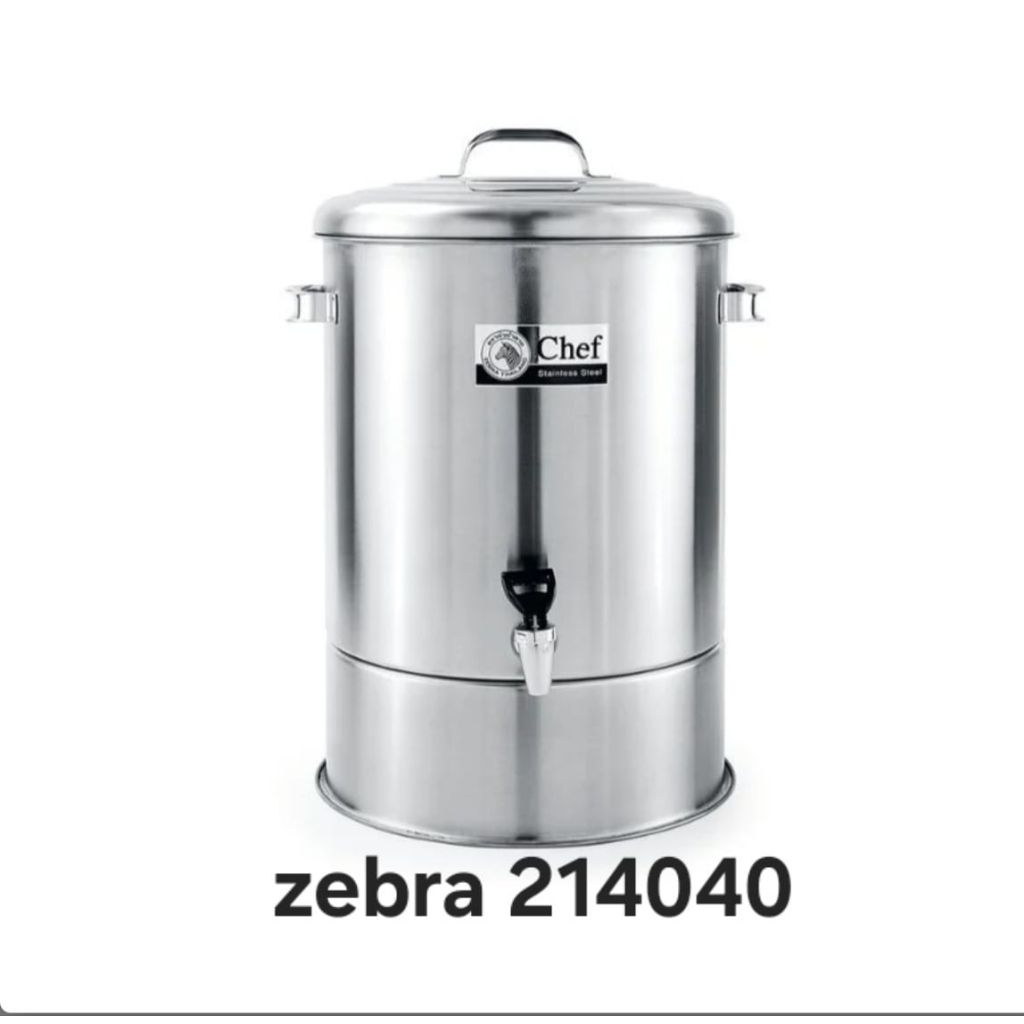 Dispenser Dispancer Air Minum Stainless Cooler Chef Zebra 214040