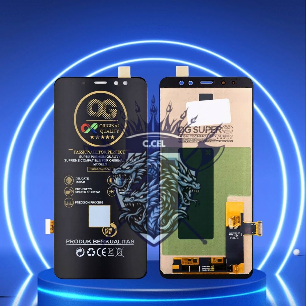 LCD SAMSUNG A530 / A8 2018 ORG OLED - LCD TOUCHSCREEN - FULLSET