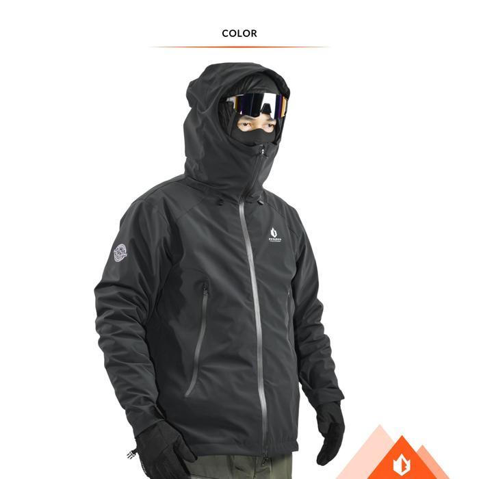 Bogaboo Gamma Gorpcore Jaket Gunung 3 Layer Bahan Goretex Hiking Outdoor