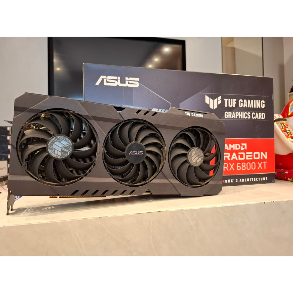VGA AMD ASUS TUF GAMING RX 6800XT / RX 6800 XT OC 16GB - 2ND FULL BOX