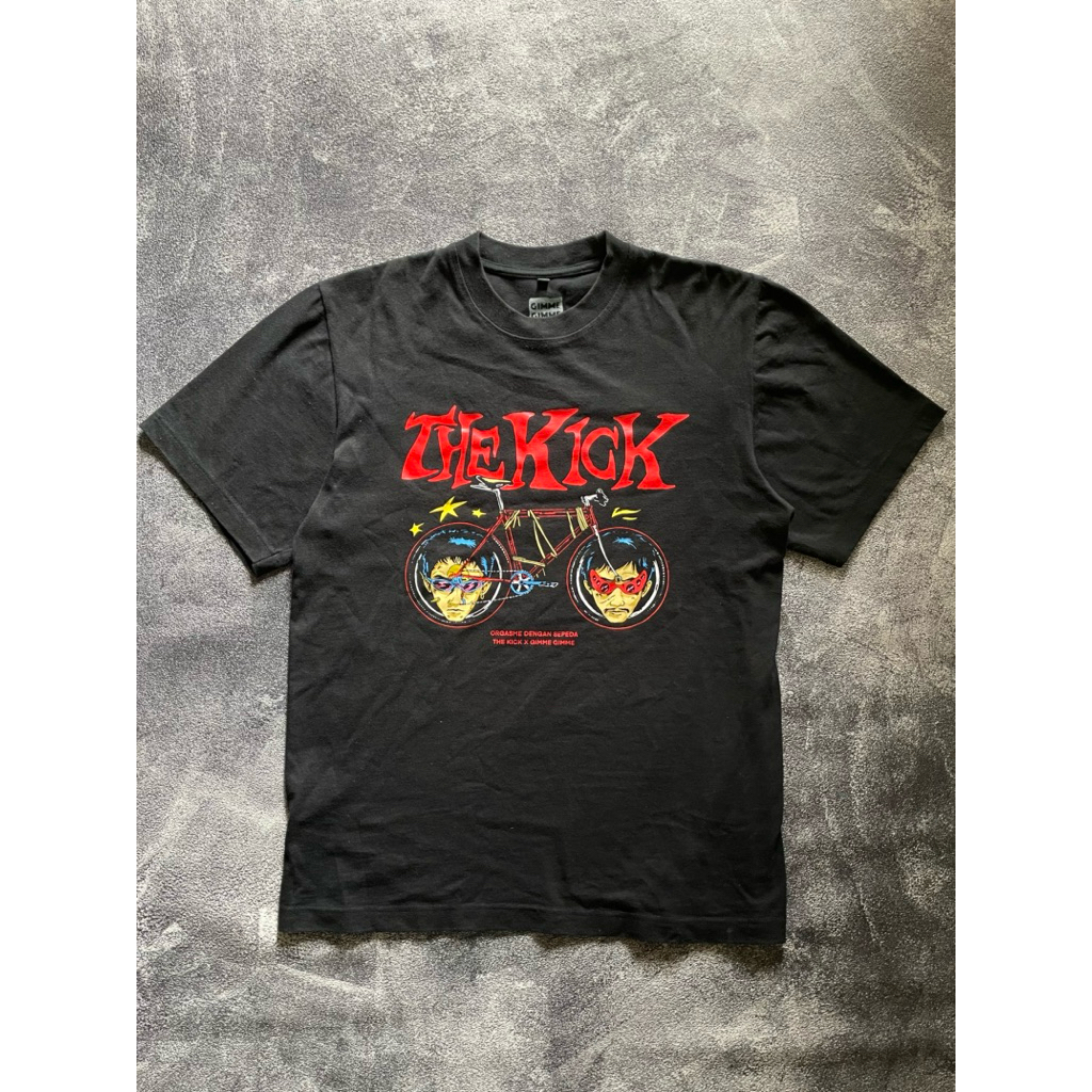 Tshirt The kick - orgasme dengan sepeda