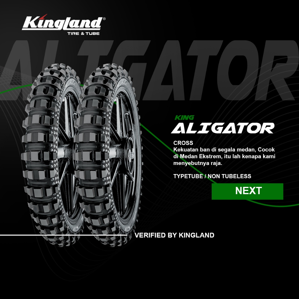 Ban Luar Motor KINGLAND - King ALIGATOR ring 17 (off-road) - CROSS