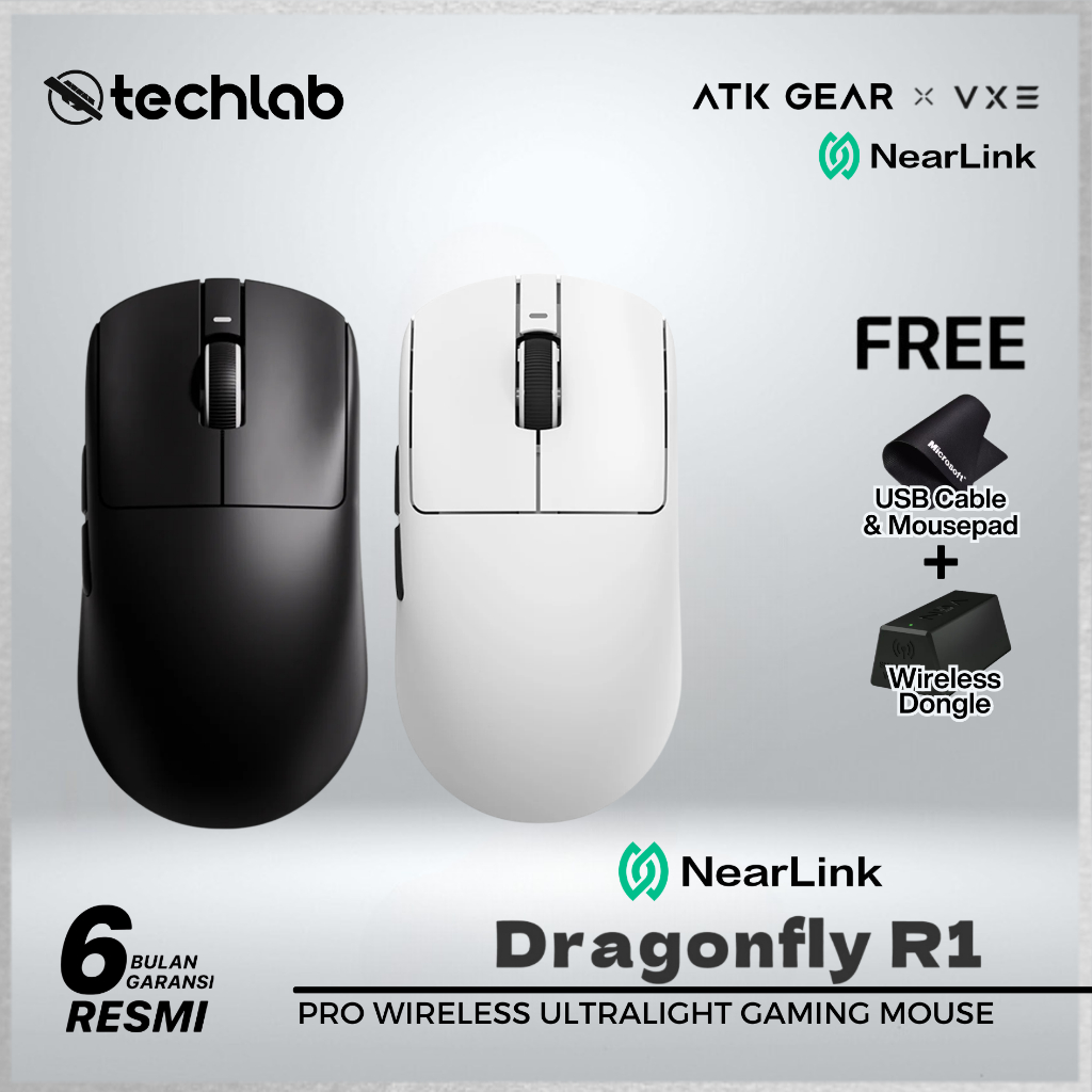 ATK VXE Dragonfly R1 / R-1 Nearlink Wireless Gaming Mouse Sensor PAW3395 SE