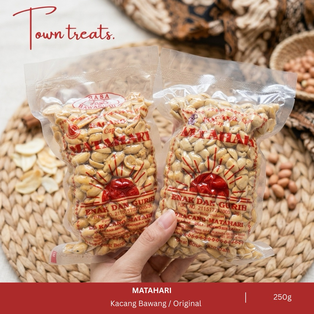 Kacang Matahari Bali Original, Bawang Putih, Garlic, Kacang Kapri Bali 250g