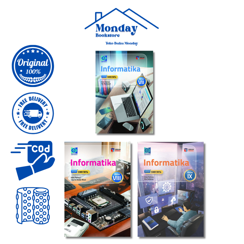 GRAFINDO SMP INFORMATIKA KELAS 7,8,9 SMP/MTs KM REVISI PM
