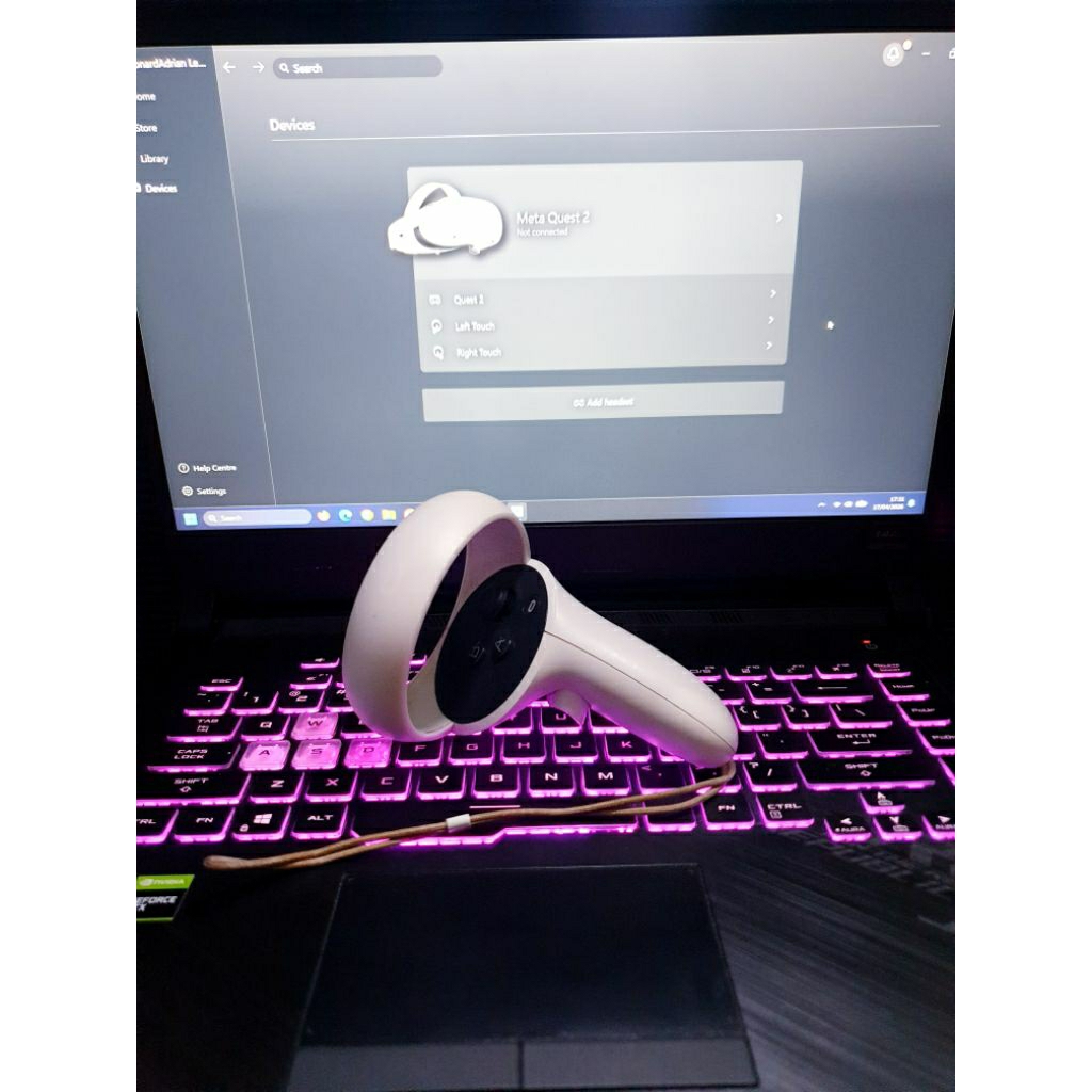 Controller Oculus Quest 2 Second - Kanan (Normal)
