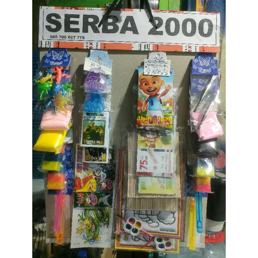 mainan anak renceng 2000an
