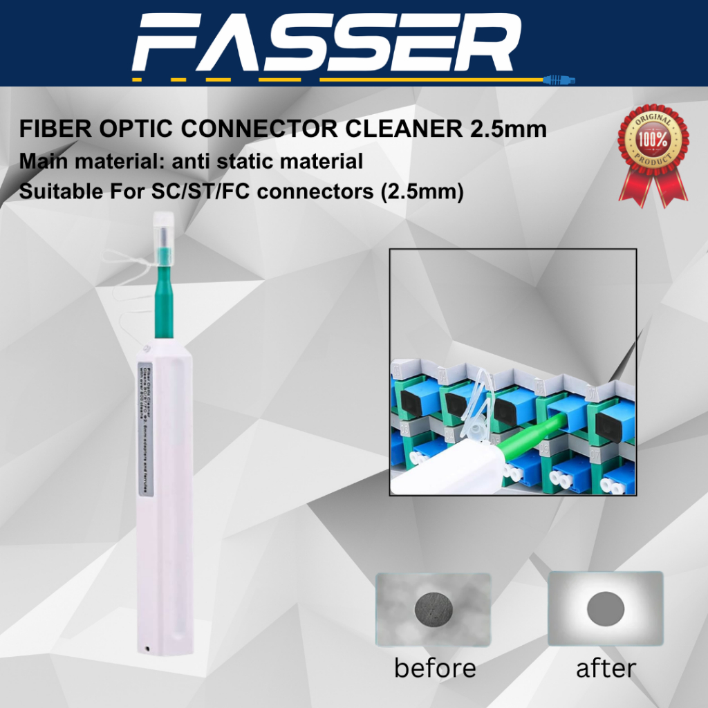Fiber Optic Cleaner 2.5mm SC FC ST / Pembersih Fiber Optik 2.5mm