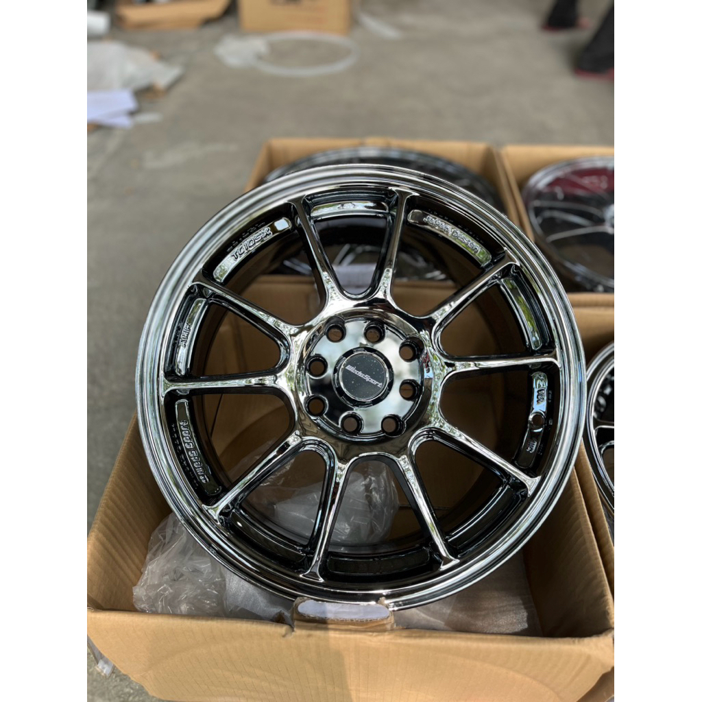 velg Wedsport R16 4x100/114 black Chrome