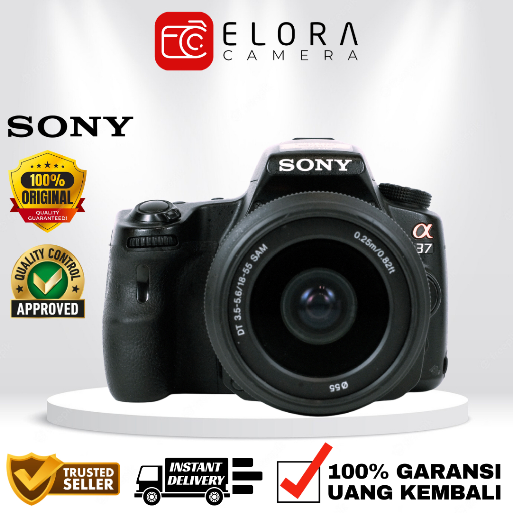 Sony A37 Kit 18-35mm / Kamera DSLR Sony A 37 Kit 18-35 mm