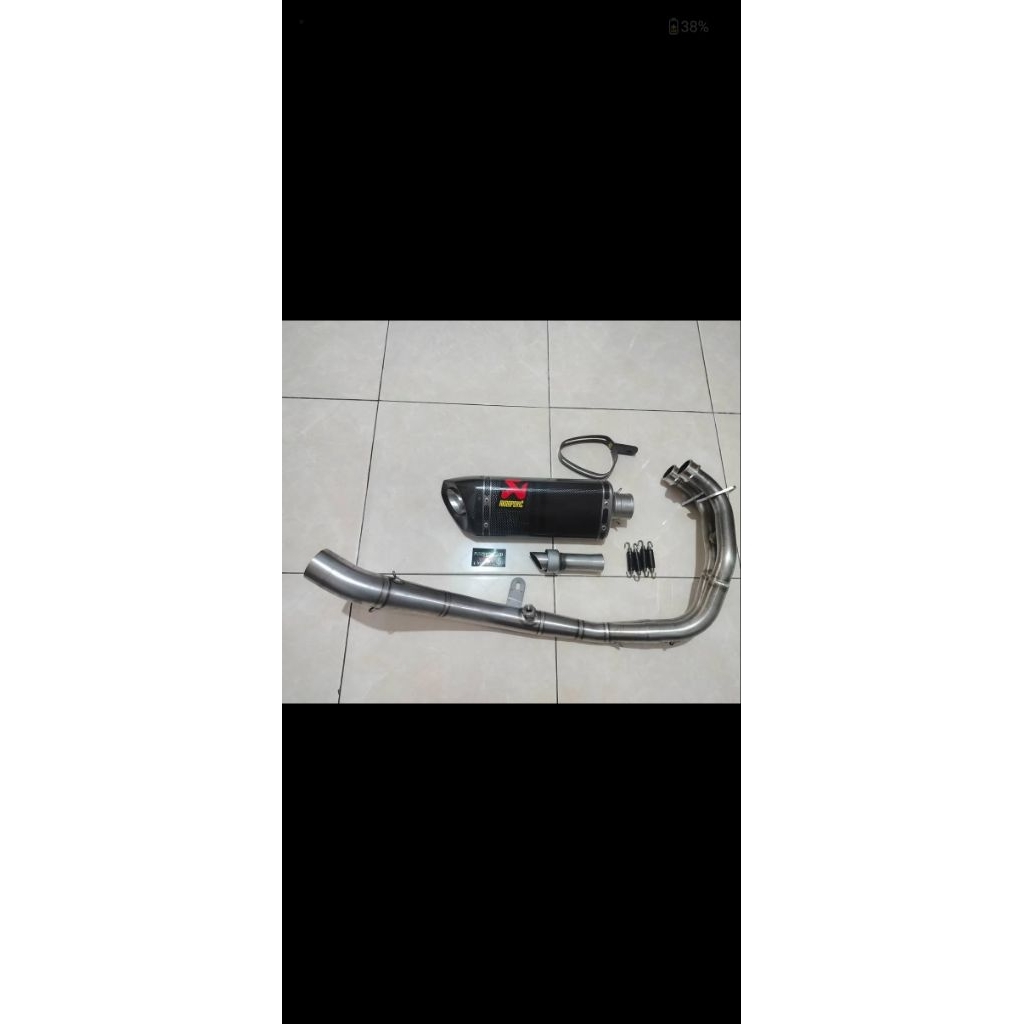 Akrapovic Slovenia karbon original fulsystem R25 MT25