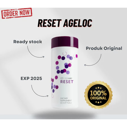 Suplemen Kesehatan Antioksidan Imun Tubuh Sehat AGE LOC RESET