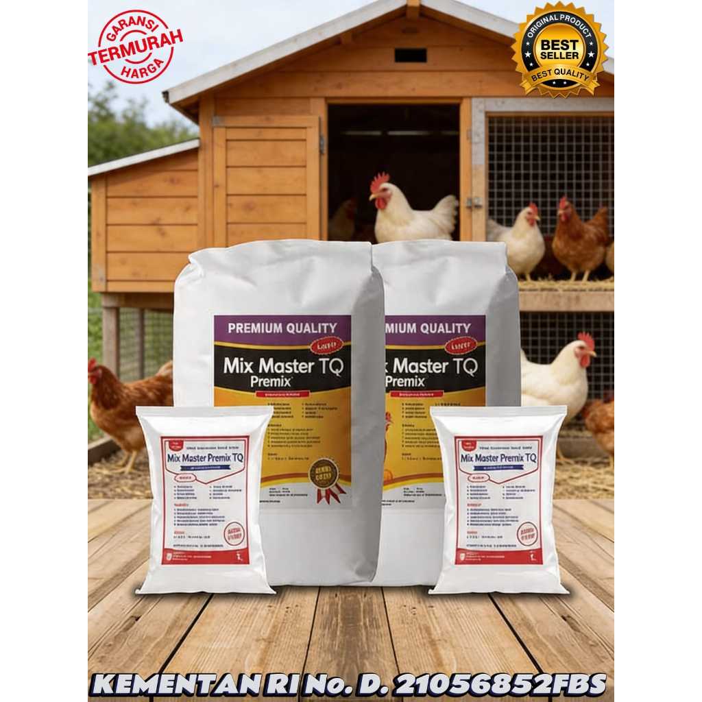 Mix Master Premix Layer TQ Masternya Premix Ayam Petelur