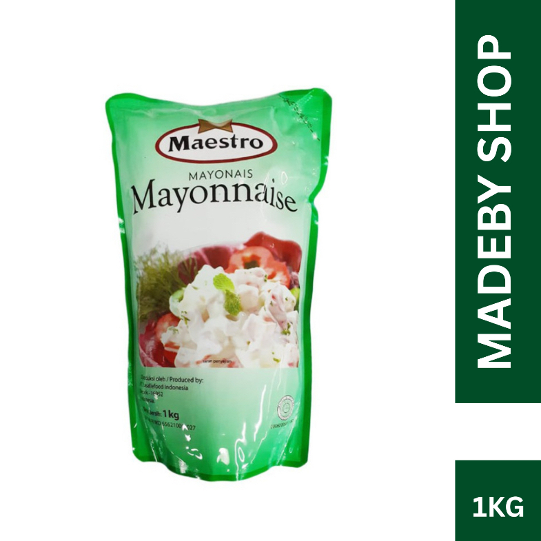 Maestro Mayonaise Mayones 1 Kg Rendah Lemak Salad Buah