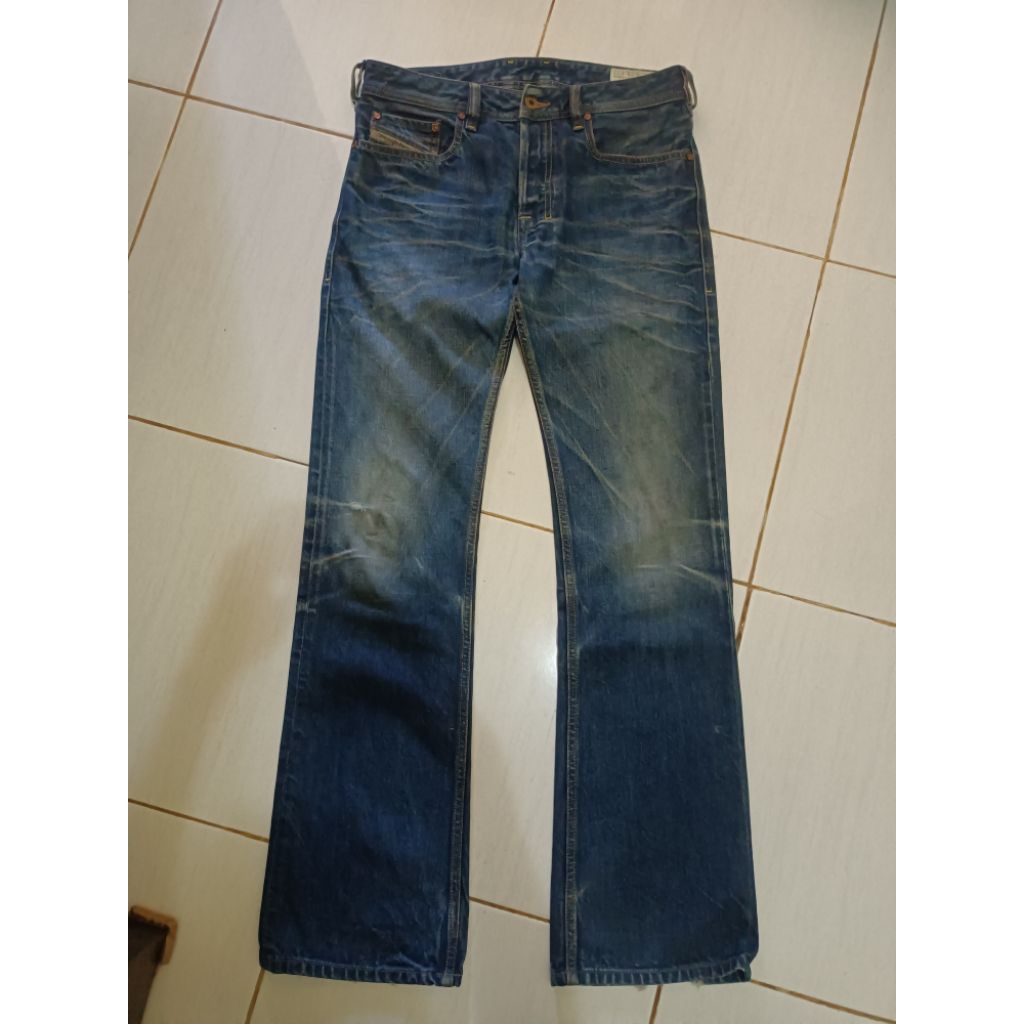vintage diesel denim bootcut made in italy
