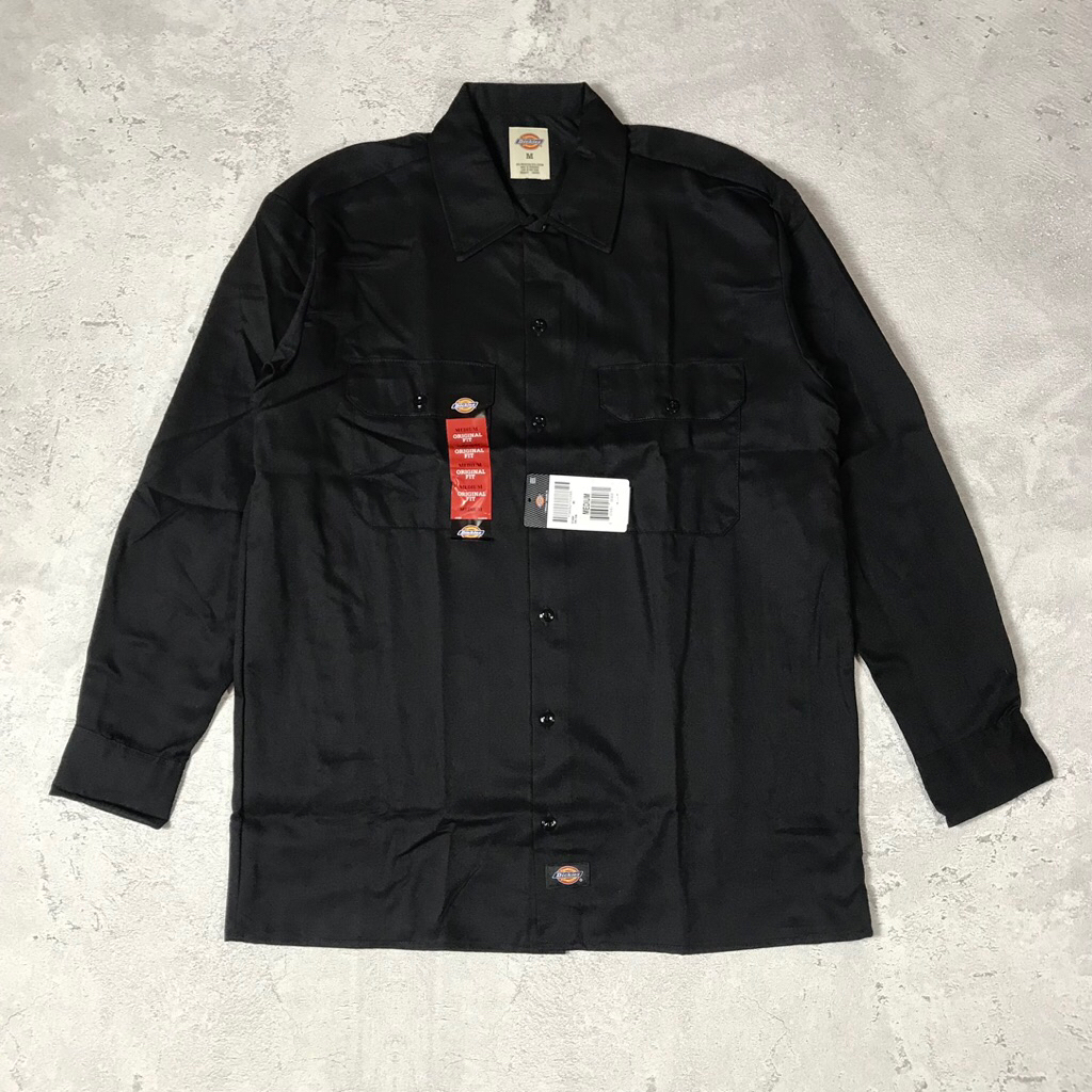 Dickies Longsleeve Workshirt Black