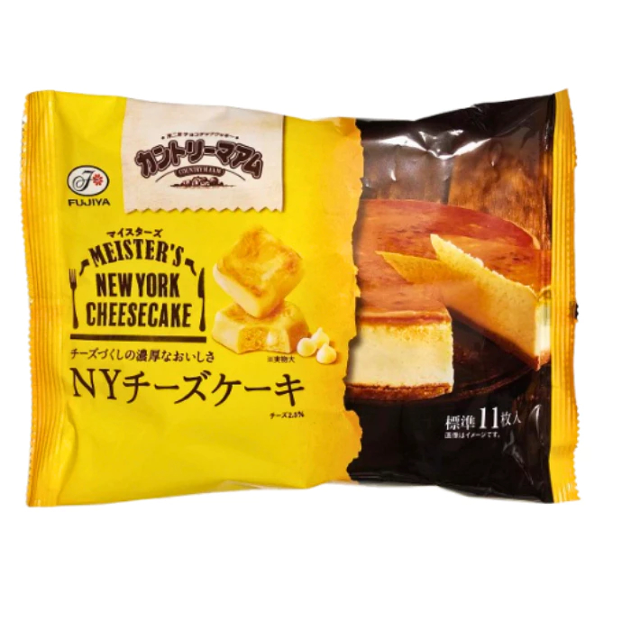 Country Ma'am Meisters NY Cheesecake Party Bags Snack Keju Jepang isi 11 pcs