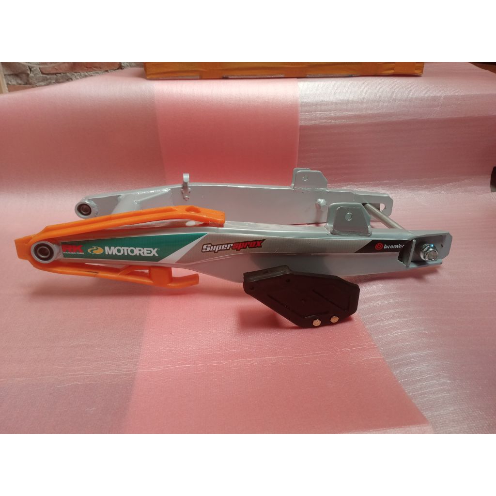 SWING ARM FULLSET REPLIKA HUSQ PANJANG 60CM BEBEK RBT GTX TAKSI GABAH PNP BLADE REVO KARISMA SUPRA S