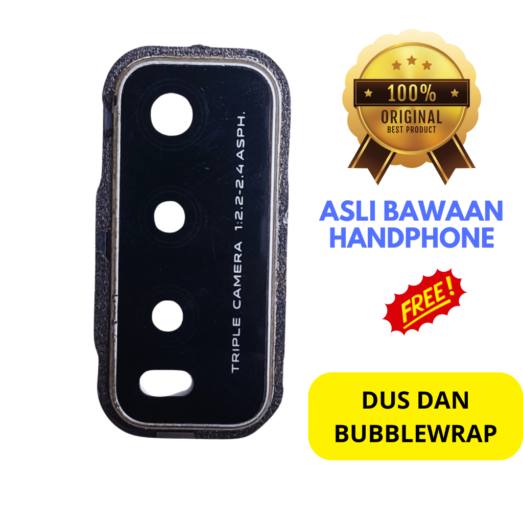 Kaca lensa kamera hp Vivo y20s - y20 - y20i - asli original copotan cabutan bawaan