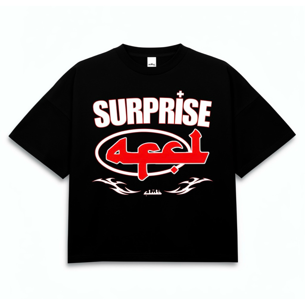 AFTERCOOL T-SHIRT OVERSIZE BOXY SUPRISE