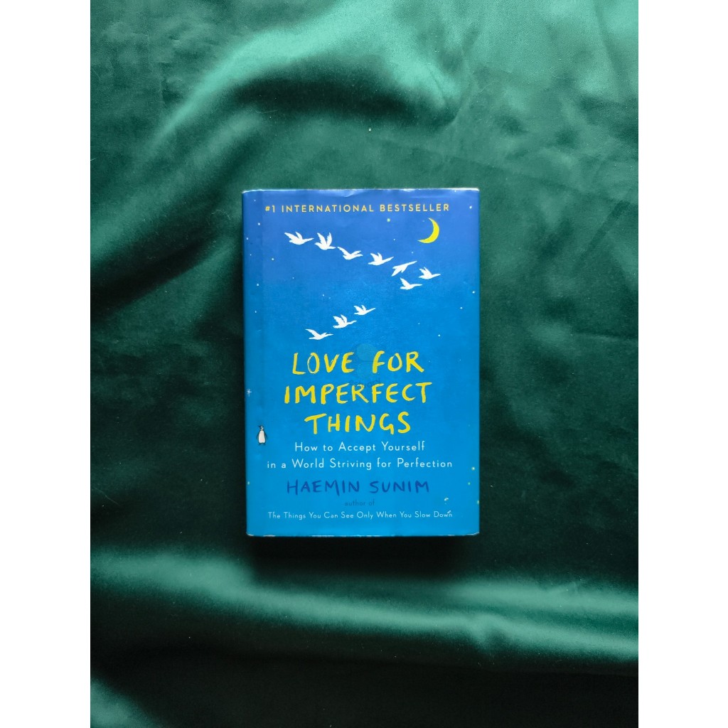 PRELOVED - Novel/Buku Love for Imperfect Things - Haemin Sunim (HC)