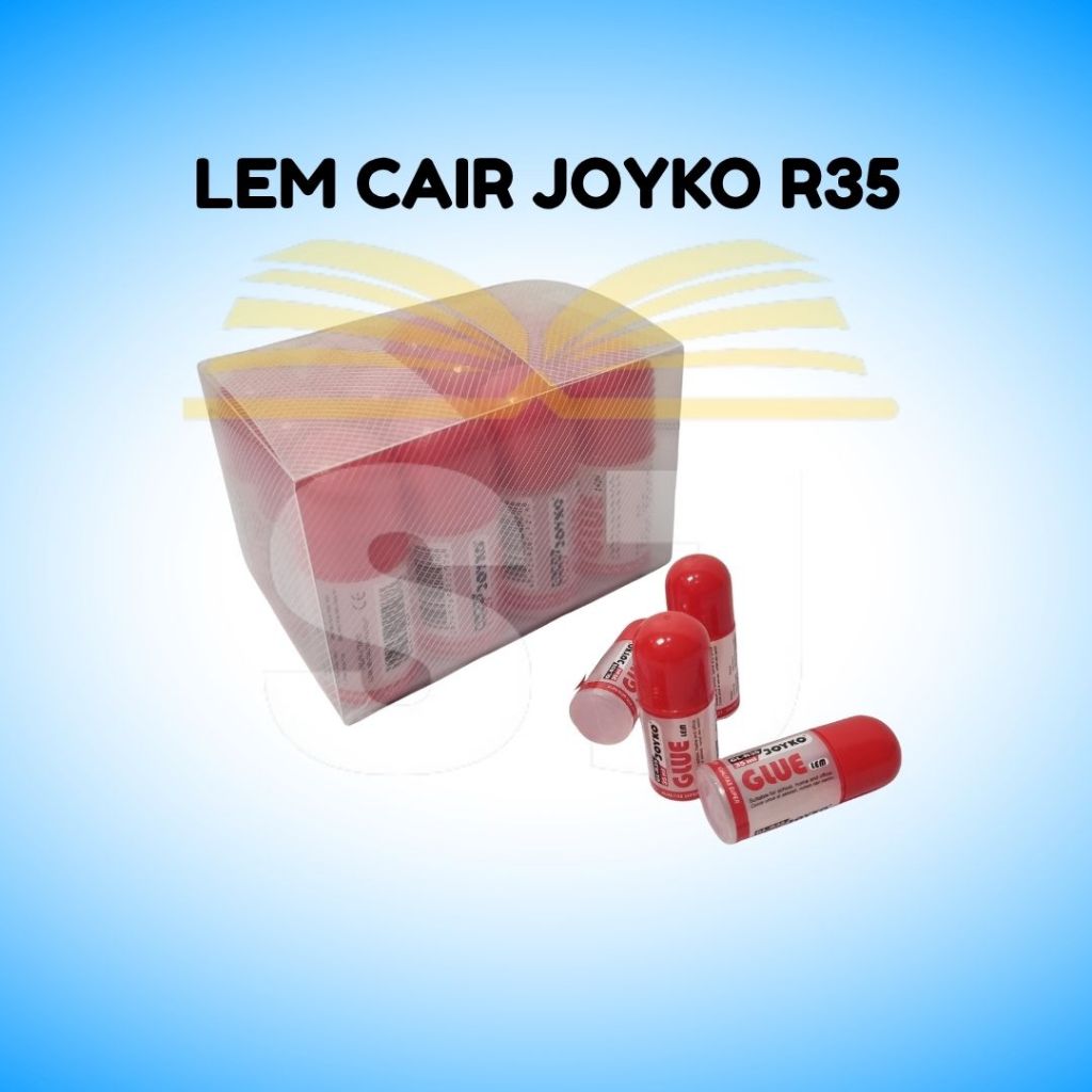 LEM CAIR JOYKO R35 | LEM CAIR KERTAS | LEM KERTAS CAIR JOYKO | LEM KERTAS KECIL