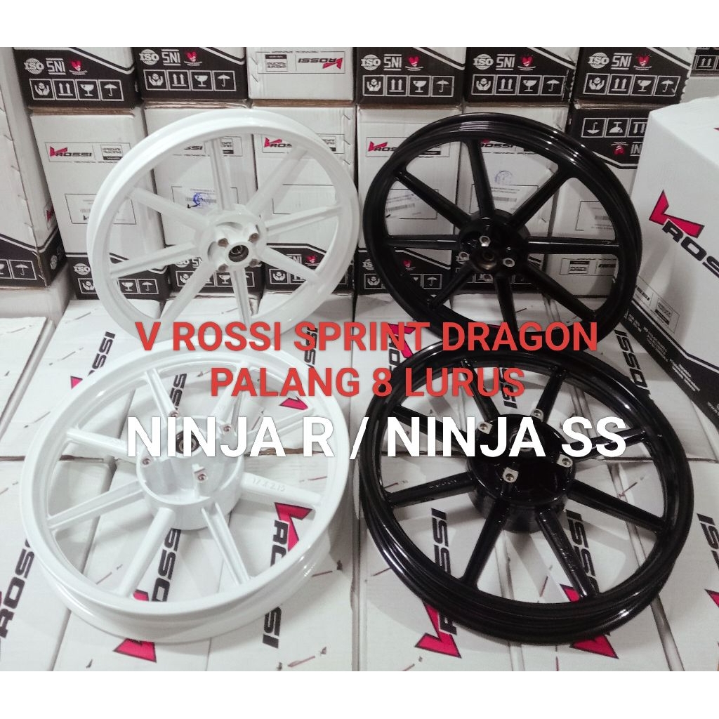 VELG/PELAK RACING V ROSSI SPRINT DRAGON PALANG 8 PNP NINJA R NINJA SS NINJA 150R NINJA 150SS
