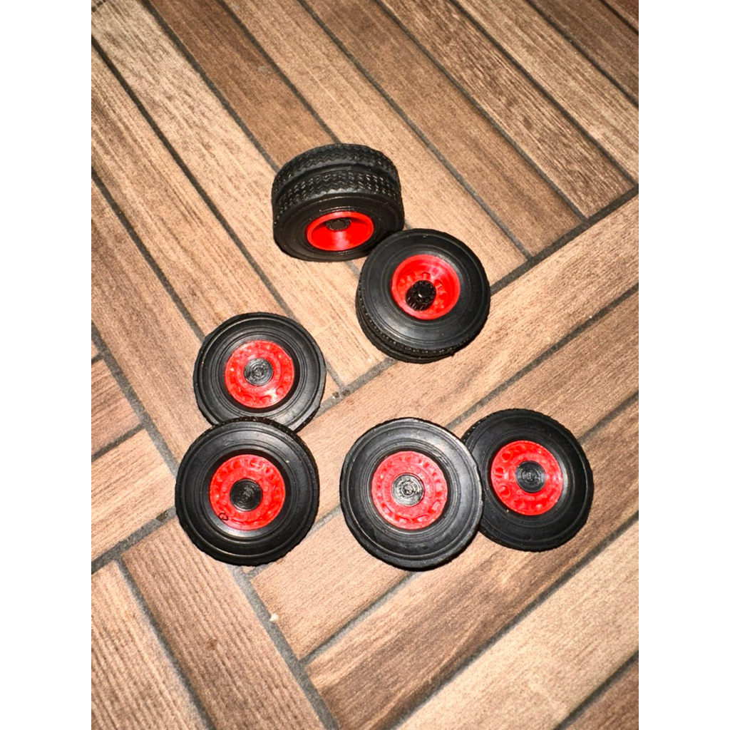Ban Karet Alcoa Mercy Aneka Warna Super Duper Murah Meriah 6 pcs untuk Miniatur RKC Tronton Terbaru