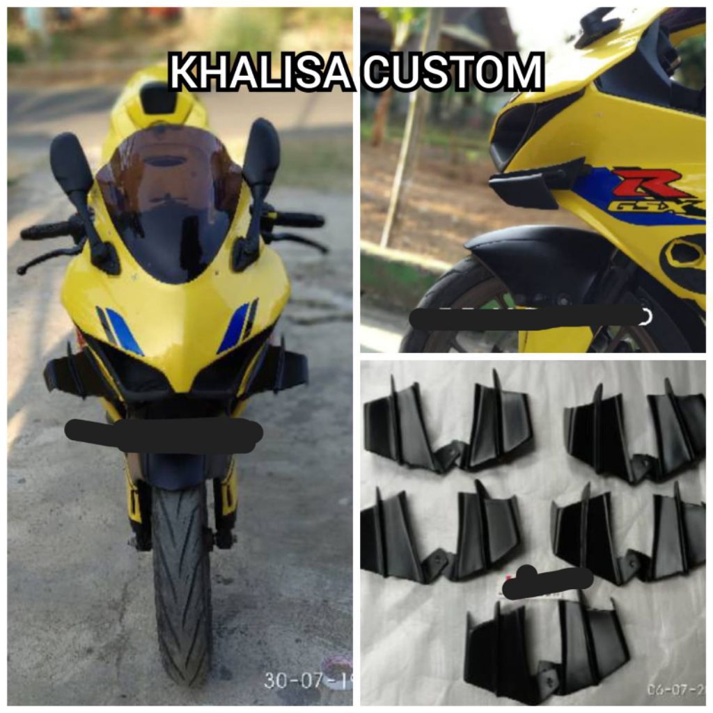 Aero Winglet Suzuki Gsx R150 Model Ducati