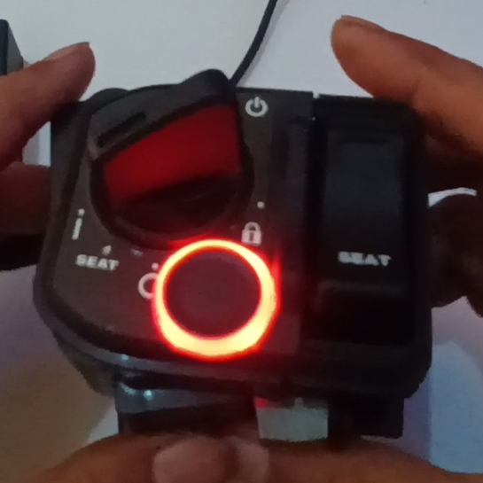 Keyless Sidik Jari Plus Remote Untuk  Honda Vario - Scoopy - Beat - Genio Pakai Keyless Vario 160