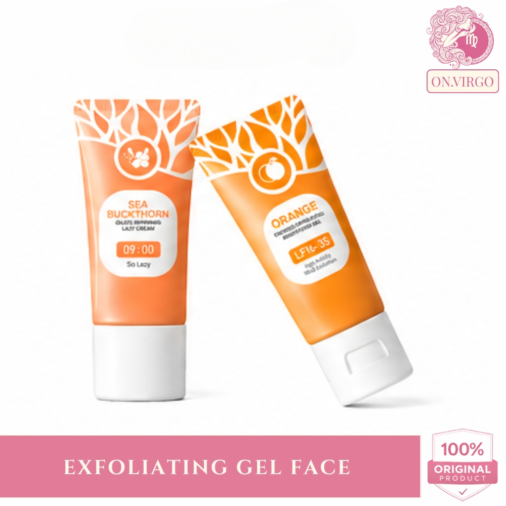 Exfoliating Whitening Facial Gel Pencerah Wajah Pembersih Komedo Dark Spot Removal Glow ZZ003