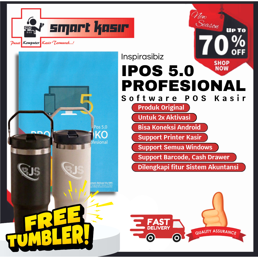 Program Kasir Toko IPOS 5 Profesional | Program Kasir IPOS 5 | Program Kasir Toko Sembako | Program 