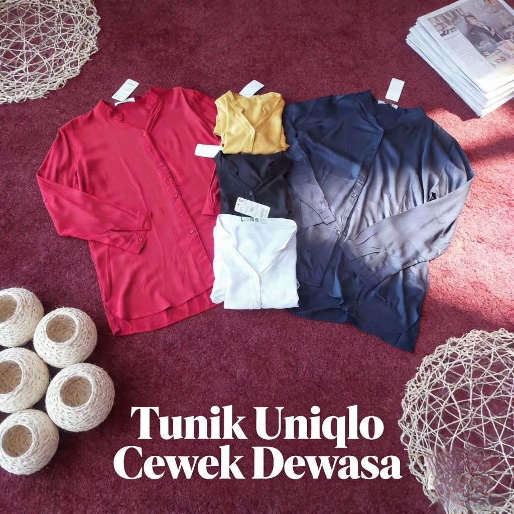 Tunik cewek dewasa/kemeja tunik cewek