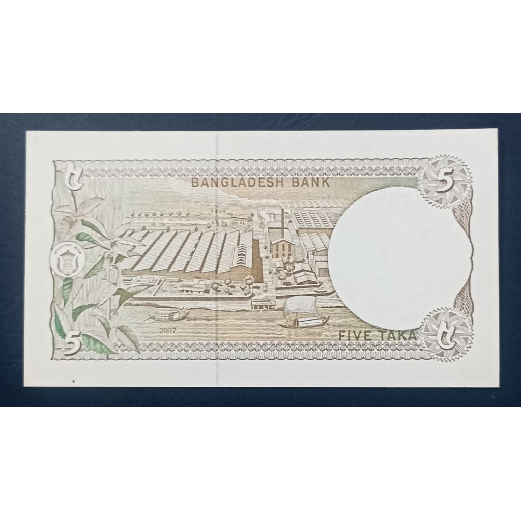 UANG KERTAS BANGLADESH 5 TAKA