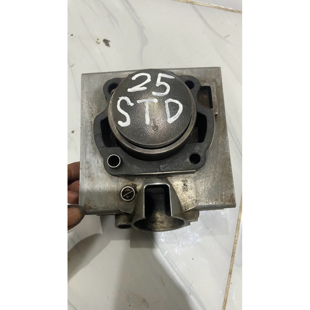 blok piston satria 2 tak hiu lumba os 25 standar belum porting