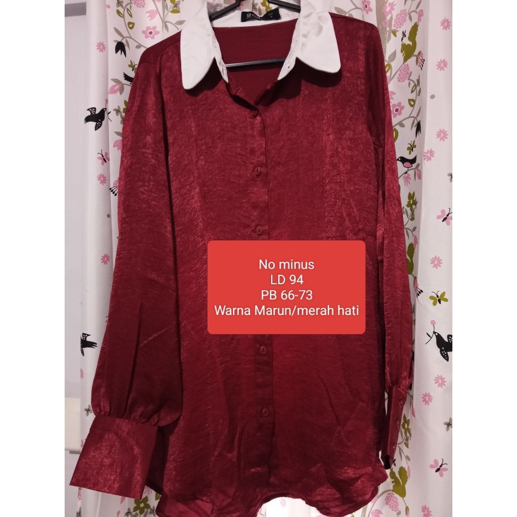 PL kemeja blouse wanita