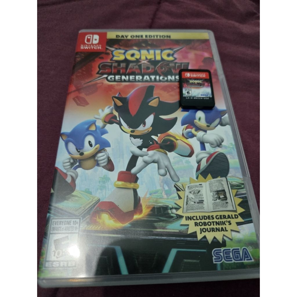 Kaset Nintendo Switch Sonic X Shadow (second)