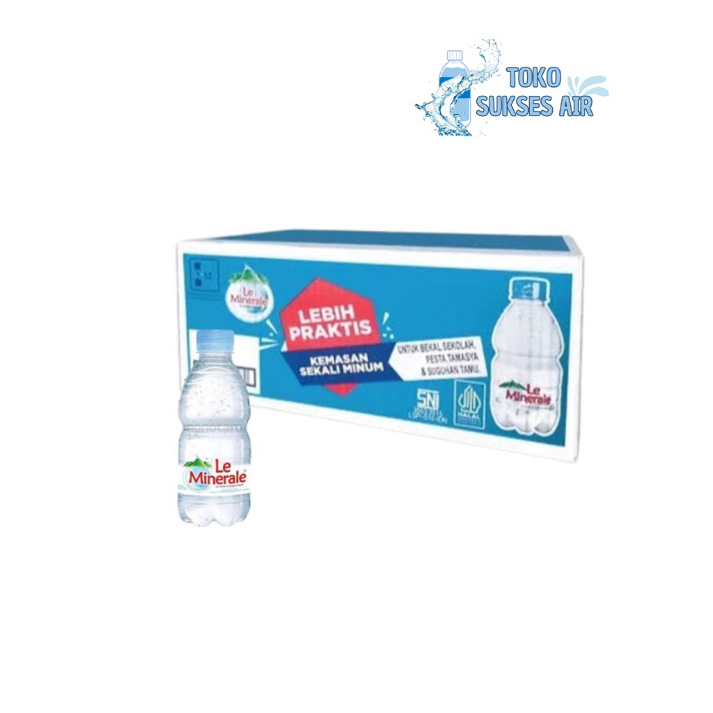 LE MINERALE 330ML MINI - AIR MINERAL BOTOL KECIL 1 DUS (24)