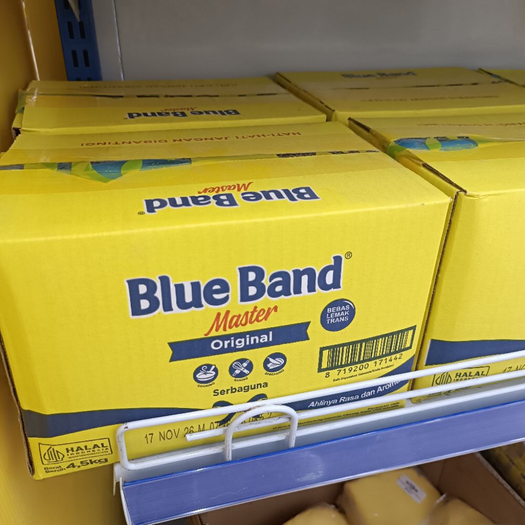 margarine blue band master original 4,5kg mentega