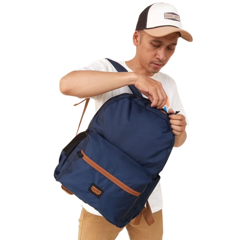 Orkids X ork689 Tas Pria Ransel Backpack  Punggung Ork689 BP Makilah 01 Navy