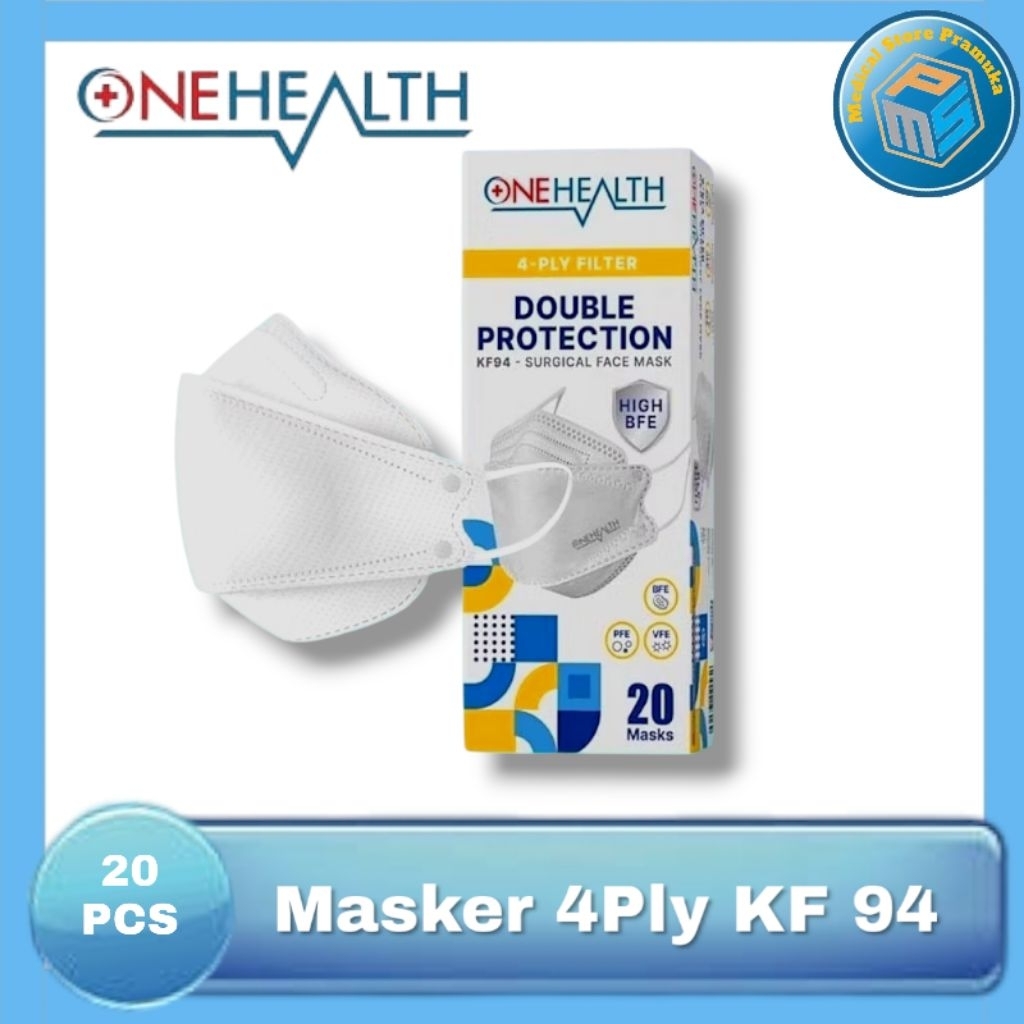 Masker KF94 OneHealth Surgical Face Mask  Masker KF94 OneHealt