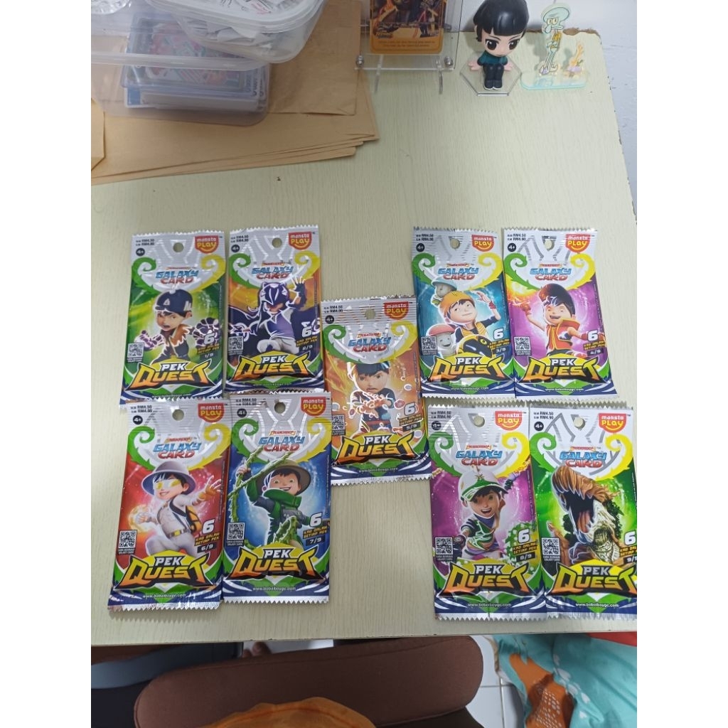 boboiboy galaxy card pek quest