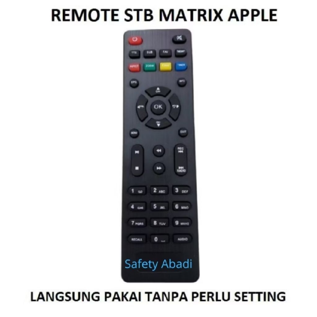 Remote STB / Remote Set Top Box Matrix  / Remot STB Matrix