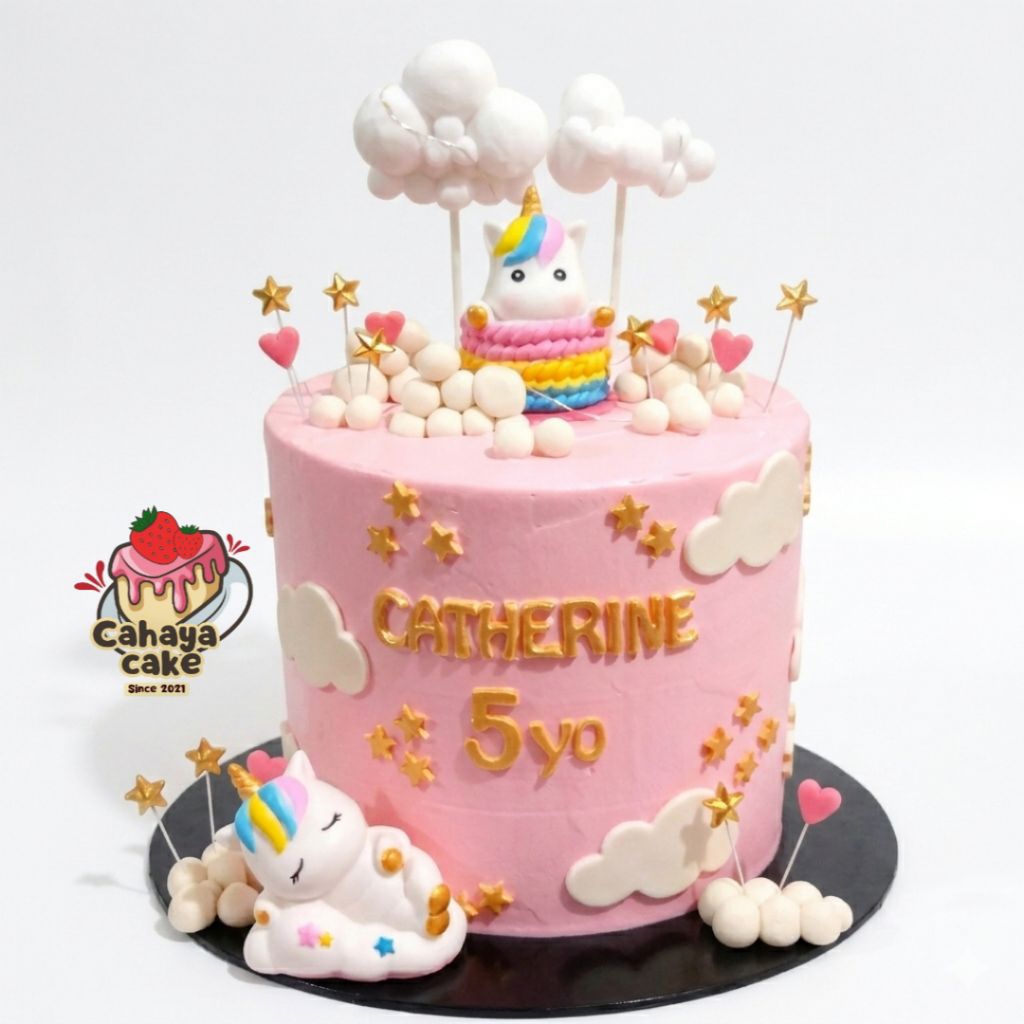 Unicorn Cake / Kue Ulang Tahun Unicorn / Kue Ultah Unicorn Custom